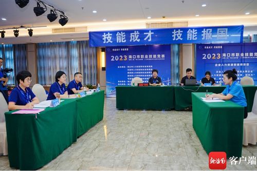 第二届海口经济圈人力资源服务行业职业技能竞赛互联网销售赛项圆满落幕