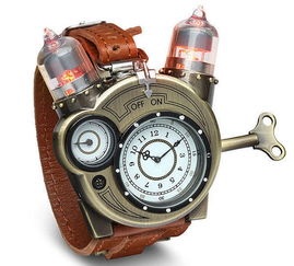 特斯拉腕表 蒸汽朋克与金属美学的时空交响